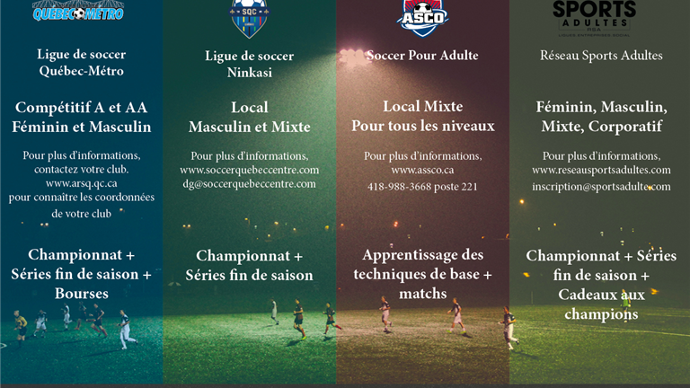 ligue de soccer québec métro