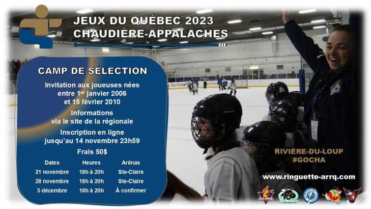 JDQ Chaudière-Appalaches 2023 | Association De Ringuette Régionale De ...